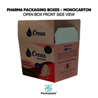 Sanitary Pad Packaging Box - Customized Printed Monocarton