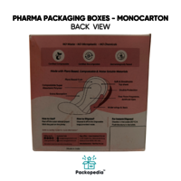 Sanitary Pad Packaging Box - Customized Printed Monocarton