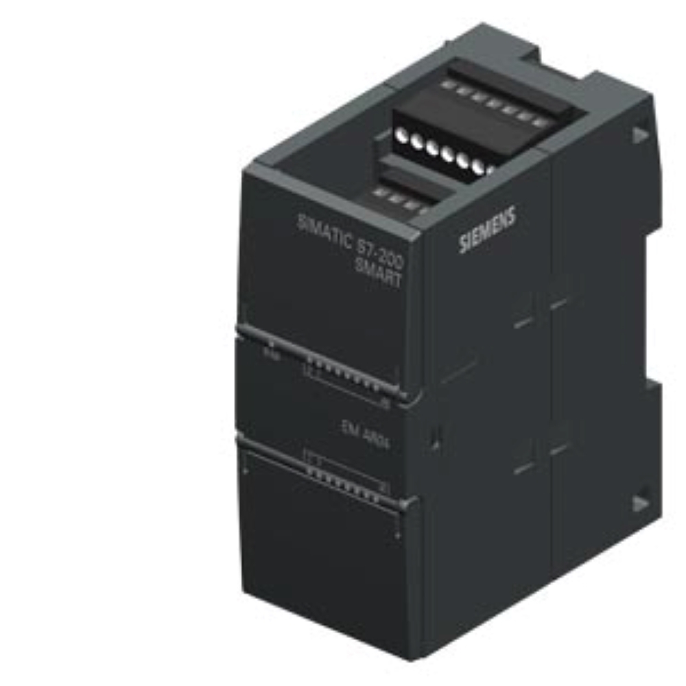 Simatic S7-200 Smart - Analog Input Sm Ai04, 4 Ai, 0-10v, 0-5v, +/-5v, +/-2.5v, 0/4-20ma, 11 Bit + Sign (12 Bit Adc) | Automation, Digital Output, 1.10kg Weight, 1x1x1 Cm Dimensions, Warranty Included