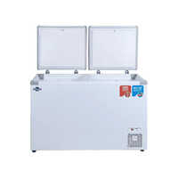 Ic777dd 453 Ltr Triple Door Chest Cooler - Color: White