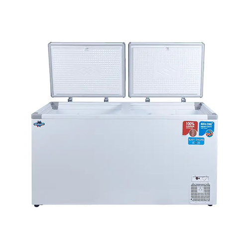 Ic888Dd 563 Ltr Triple Door Chest Cooler - Color: White