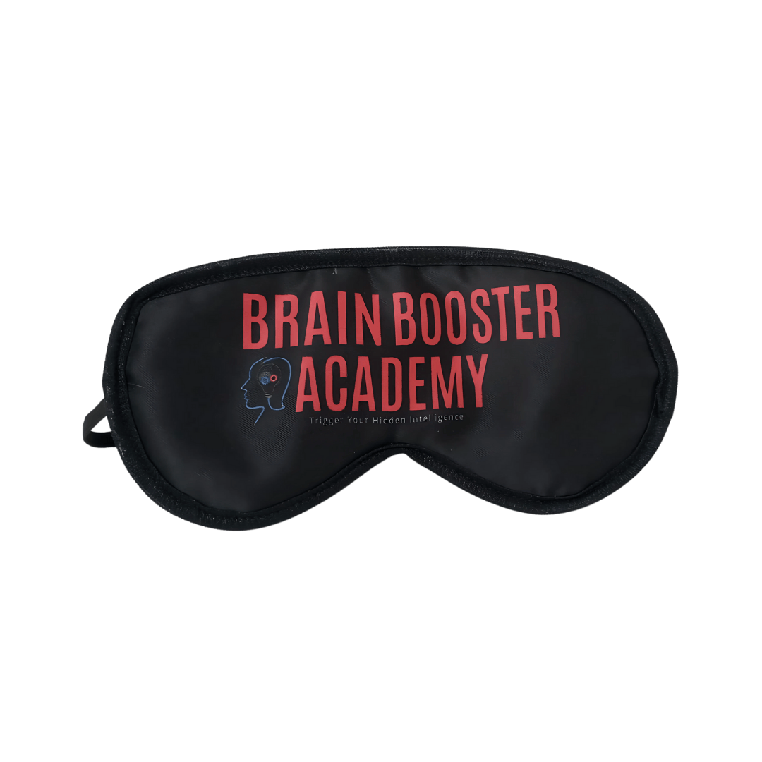 Satin Eye Mask - Satin Material, 6.5x3 Inch Size, Customized Color & Design | Adjustable Strap For Comfortable Fit, Ideal For Travel & Gifting