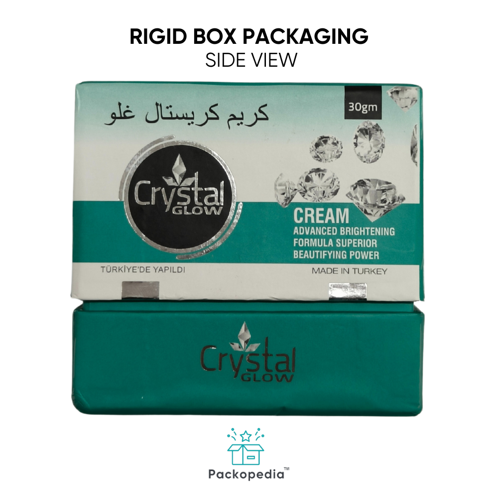 Custom Rigid Box Top Bottom Packaging for CreamCosmetic Products