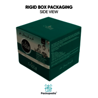 Custom Rigid Box Top Bottom Packaging for CreamCosmetic Products