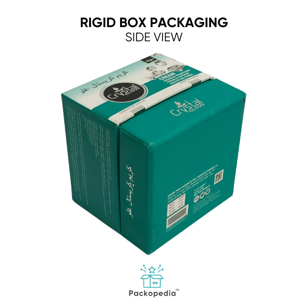 Custom Rigid Box Top Bottom Packaging for CreamCosmetic Products