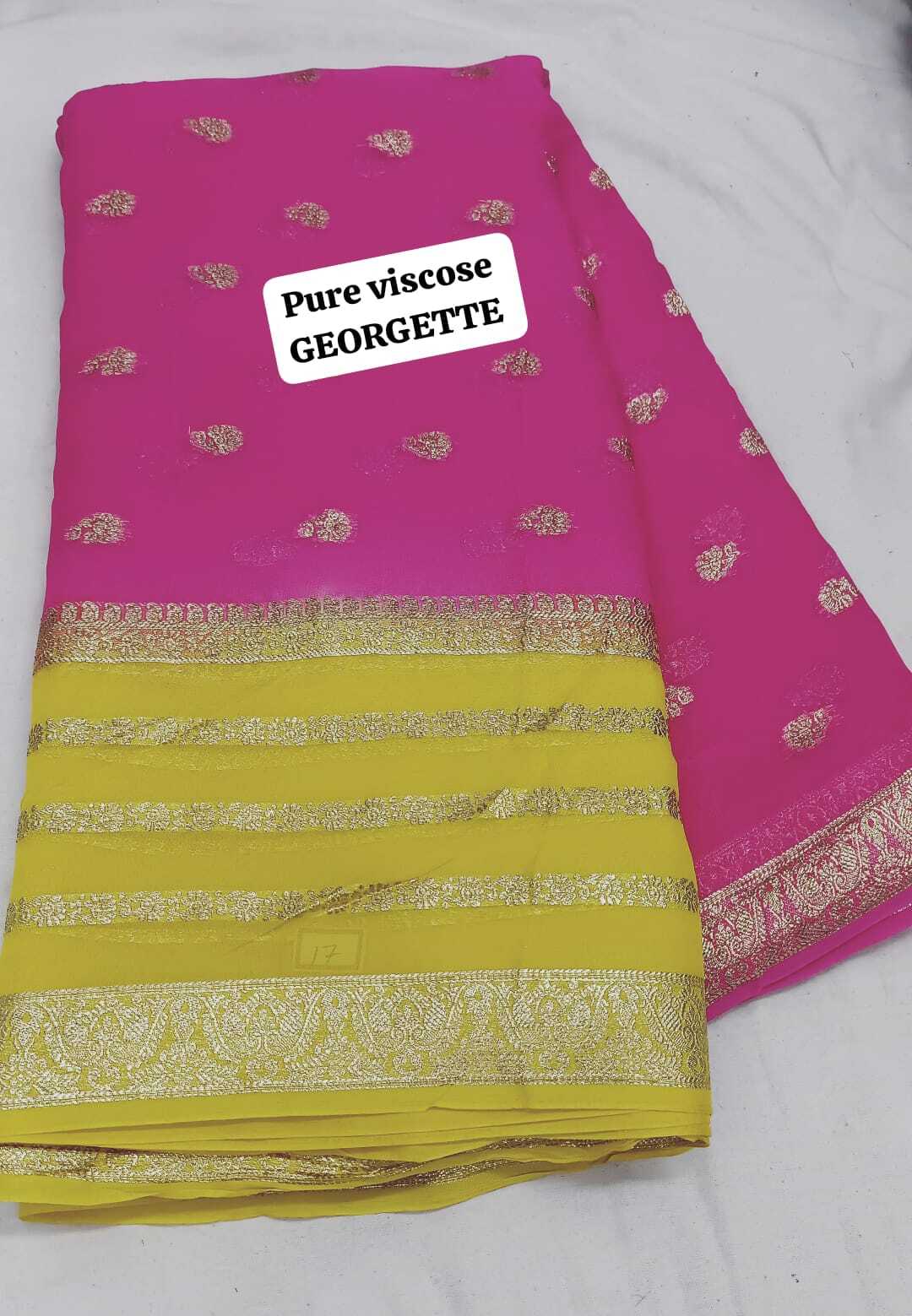 Pure Viscose Fabric Patta - Attributes: Shinny