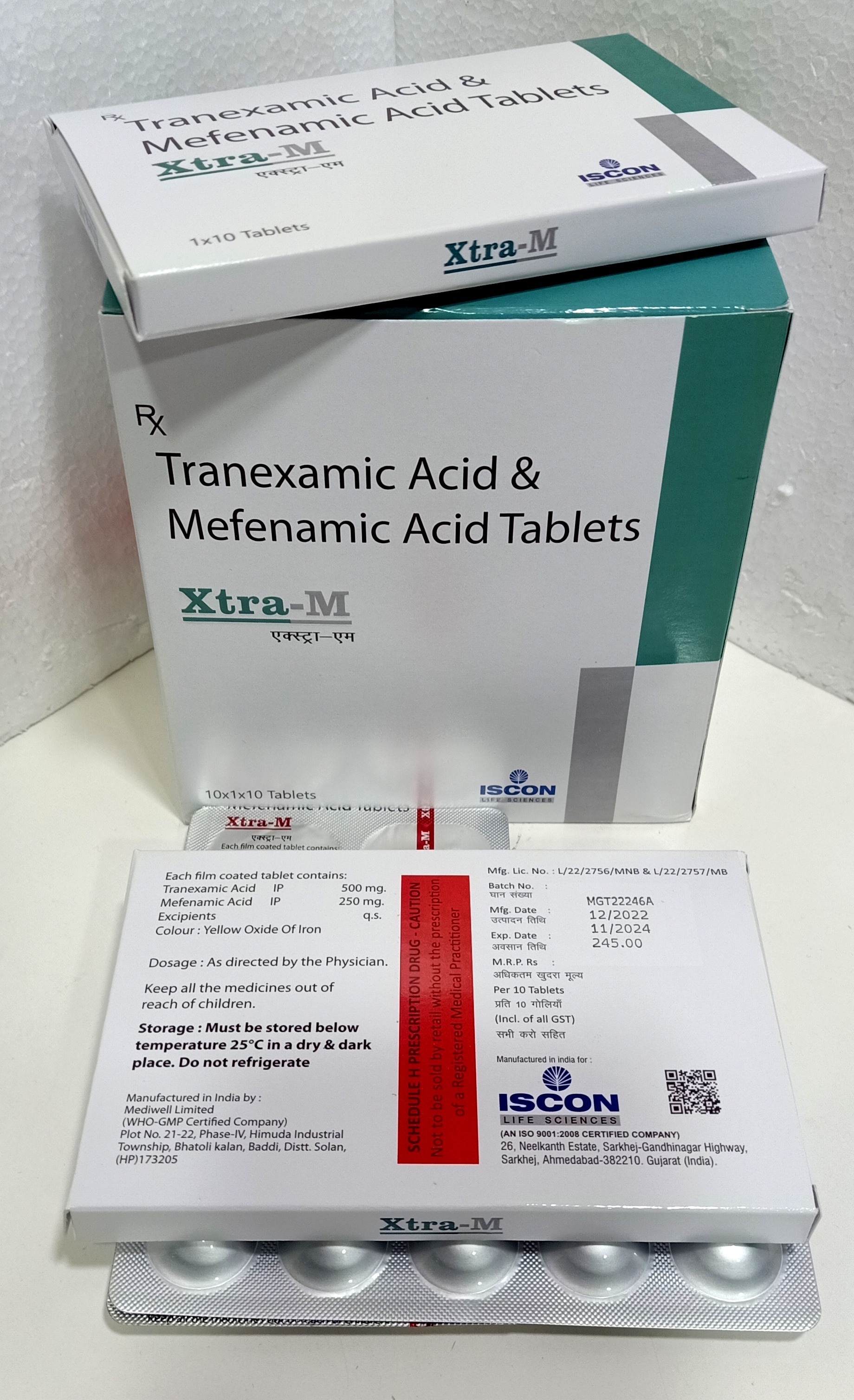 Tranexamic Acid & Mefenamic Acid Tablets