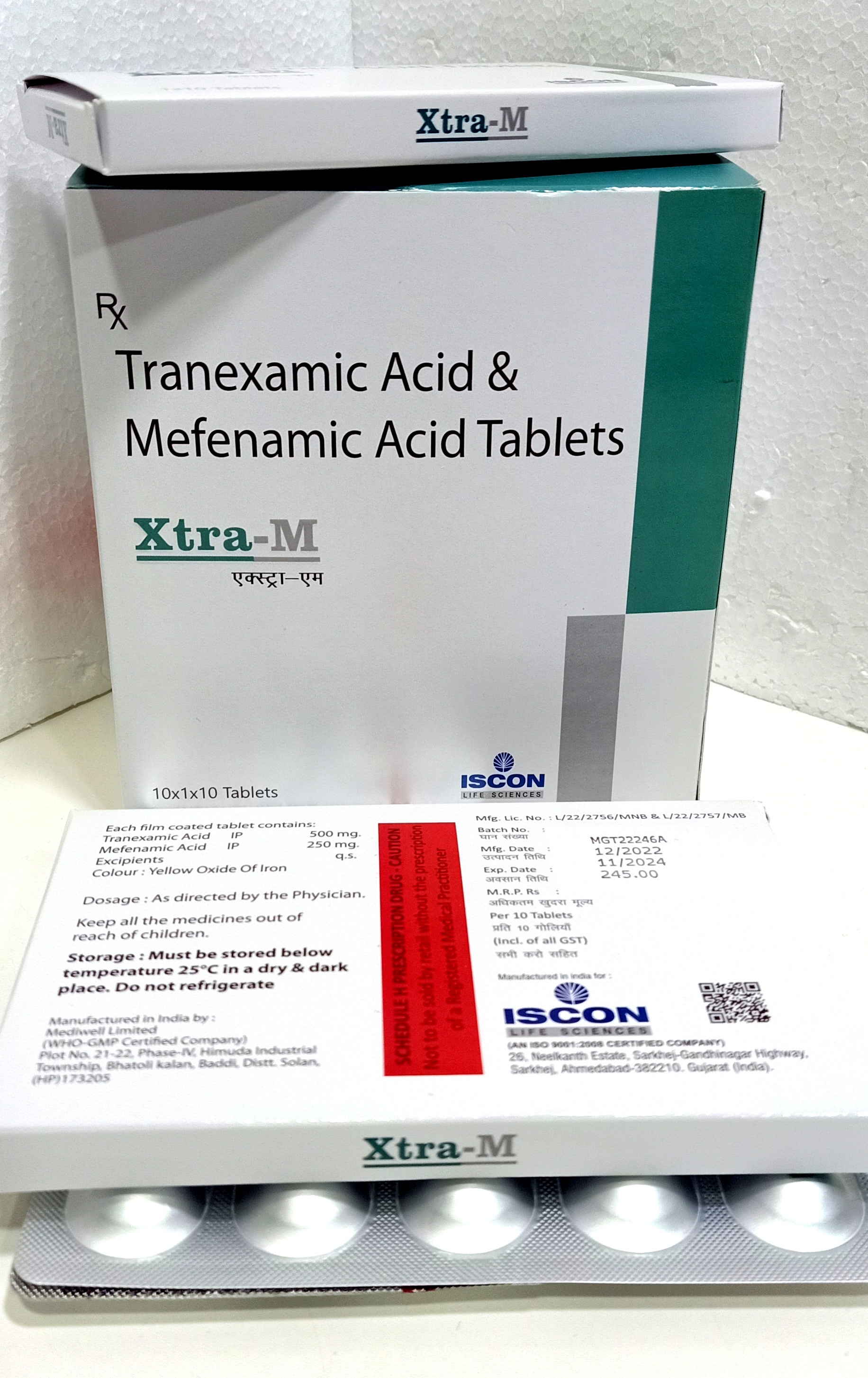 Tranexamic Acid & Mefenamic Acid Tablets