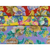 Floral Corduroy Kurti Fabric - Color: Multi Colour