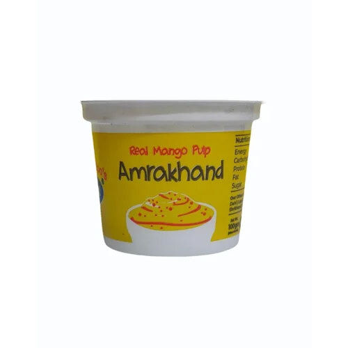 100Ml Shrikhand Cup - Color: Multicolor