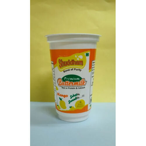 Lassi 250Ml Printed Glass