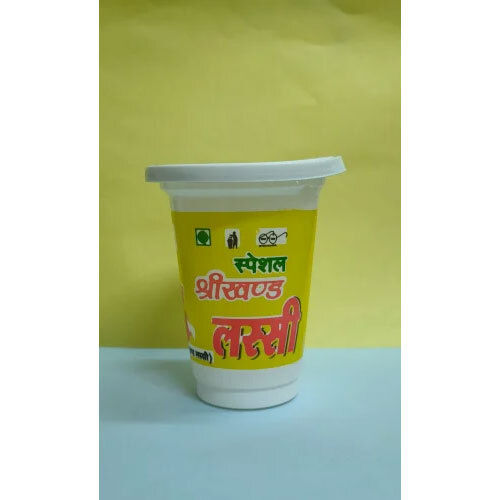 200ml Lassi Cup With Lid - Color: Multicolor