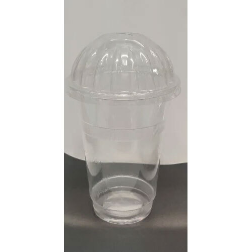 Transparent Round Dome Lid Glass