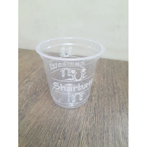 80dia 200ml Transparent Juice Glass