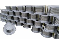 Axial Dome Valve Bellows - Color: Silver