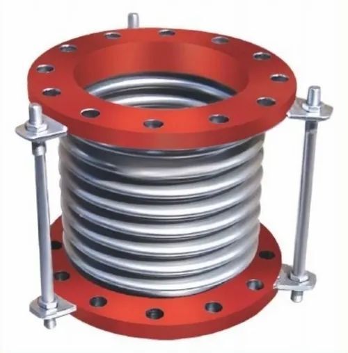 Axial Type Genset Exhaust Bellows - Color: Silver