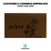 Customized 3-Ply E-Commerce Shipping Corrugated Cardboard Box
