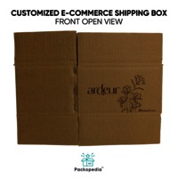 Customized 3-Ply E-Commerce Shipping Corrugated Cardboard Box