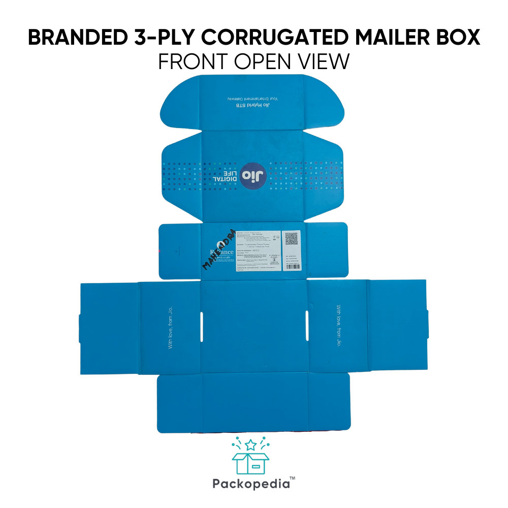 Branded 3-Ply Corrugated Printed Mailer Box