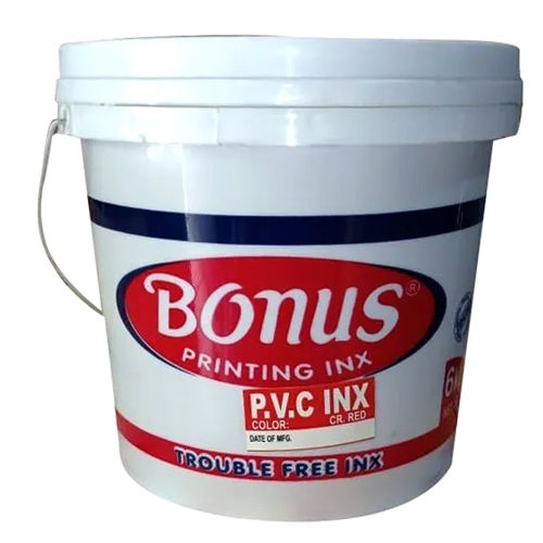 6Kg Pvc Cr Red Printing Ink - Size: Available In Various Sizes