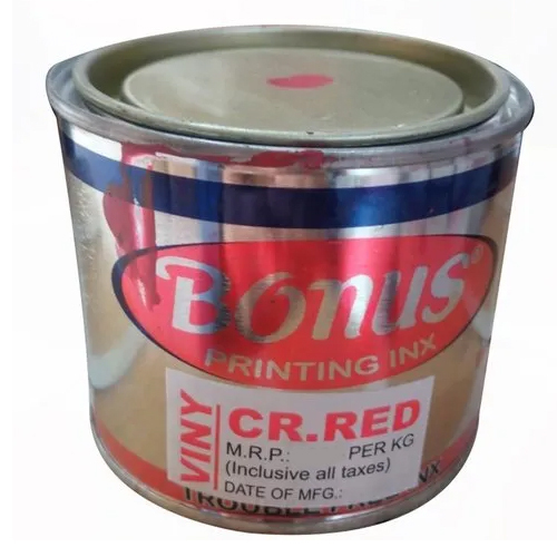 Bonus VinnyShine Crimson Red Printing Ink