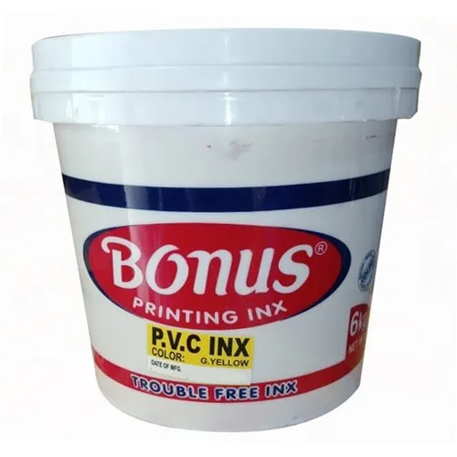 Bonus PVC Golden Yellow Printing Ink