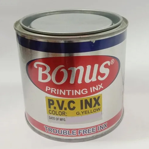 PVC Golden Yellow Printing Ink