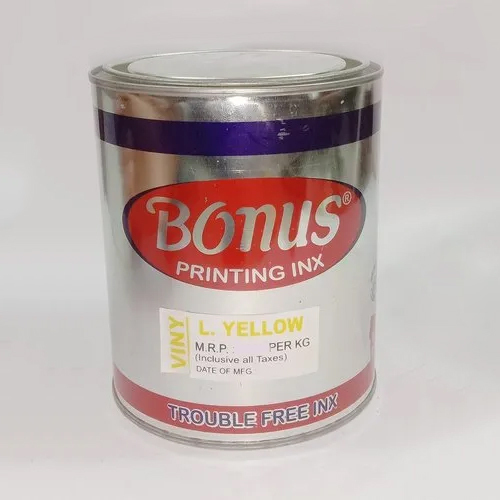 VinyShine Lemon Yellow Printing Ink