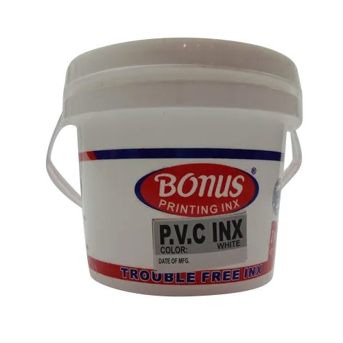 Pvc White Printing Ink - Size: Available In Various Sizes