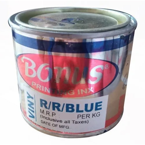 VinnyShine Rich Royal Blue Printing Ink