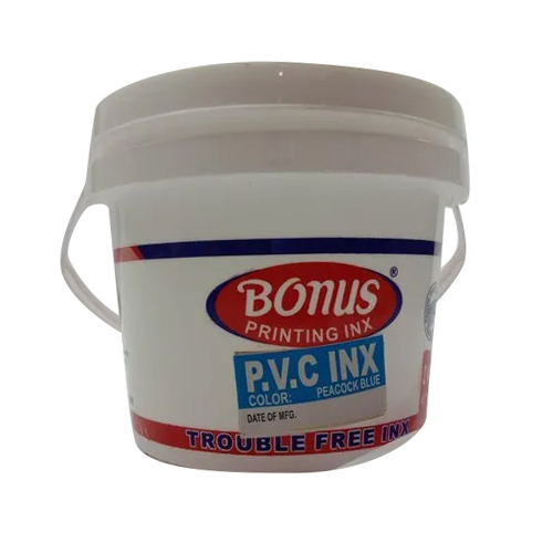 PVC Peacock Blue Printing Ink
