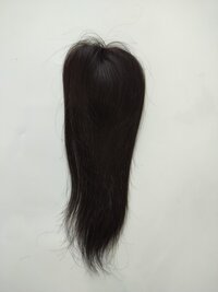 Virgin Remy 2x3 Natural Straight Human Hair Mirage Topper Short Length