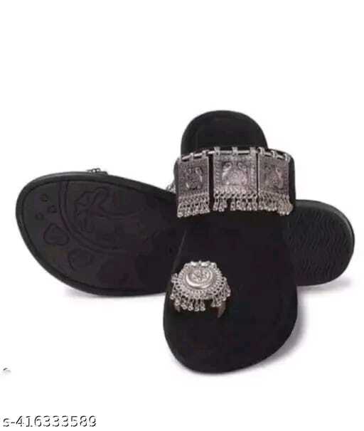Banjara Sleepar - Synthetic Leather Women Flats, Ind-7 To Ind-12 Sizes, Solid Pattern, Comfortable Fit For Everyday Wear