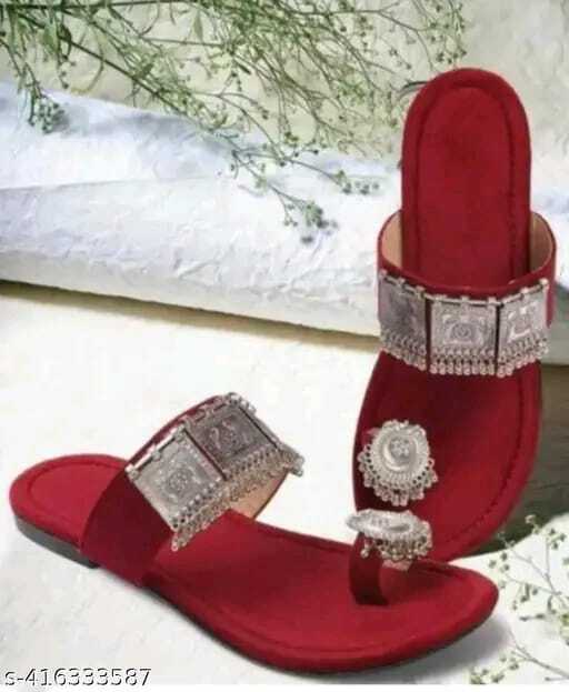 Banjara Sleepar - Synthetic Leather Women Flats, Ind-7 To Ind-12 Sizes, Solid Pattern, Comfortable Fit For Everyday Wear