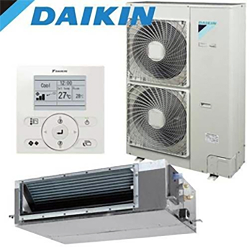 Daikin Ducted Air Conditioner - Energy-Efficient System | Discreet Design, Programmable Grilles, Advanced Airflow Design, Protective Circuits