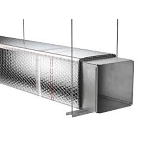 Duct Insulation - Durable Fiberglass Material, High Thermal Efficiency, Moisture Resistant
