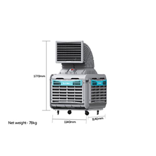 Stainless Steel Duct Cooler For 1200 Sq Ft Cooling Area With 6500
