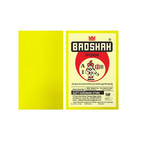 4inch Yellow Color Air India Sponge