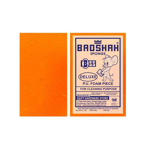Orange Color Deluxe Sponge