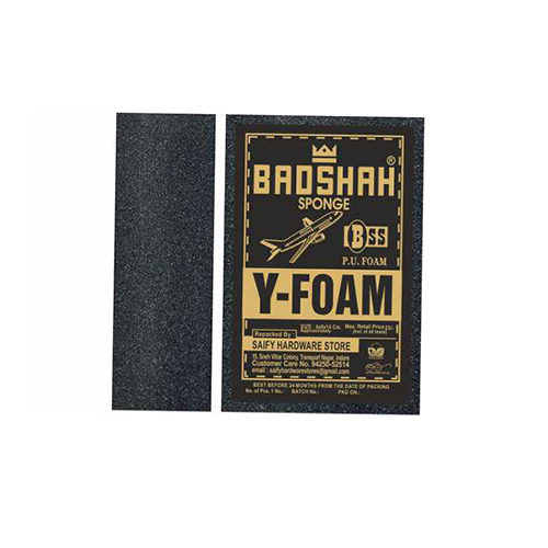 2Inch Black Color Y Foam Sponge - Material: Pu Products