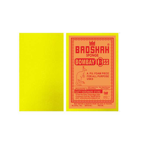 Yellow Color Bombay Sponge