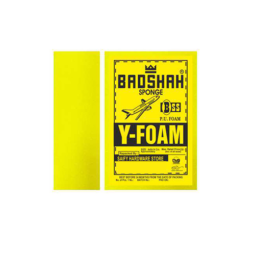 Yellow Color Y Foam Sponge