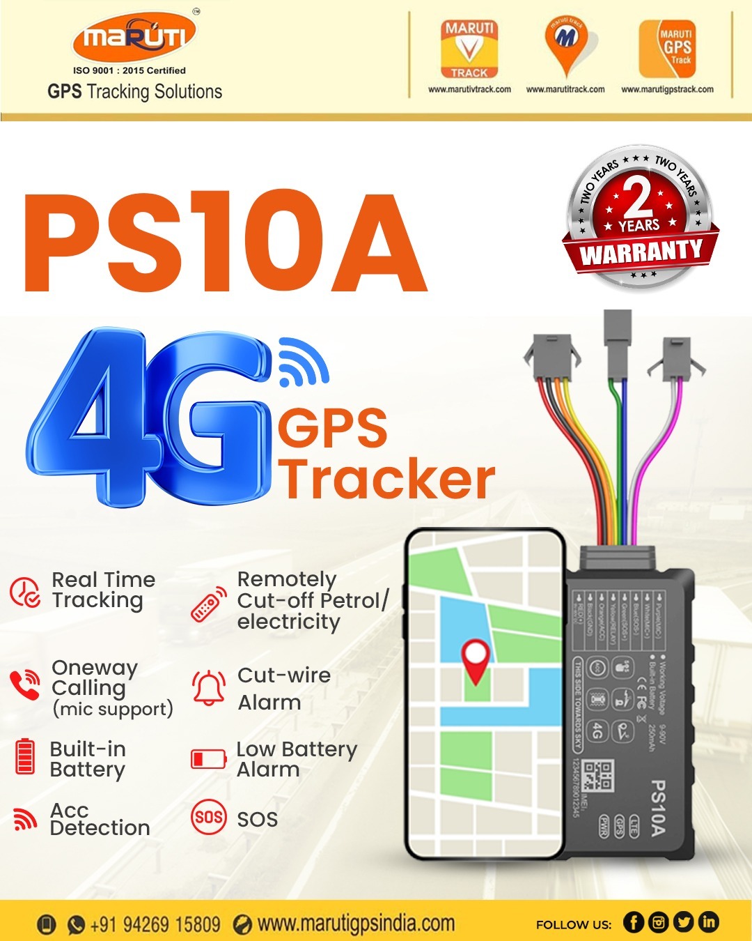 Wanway Gs10a 4g Gps Tracker - Usage: Automotive
