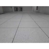 Steel False Flooring Sheet - 600x600x35 Mm | Grey, Polished Surface, Non-slip, Moisture-resistant