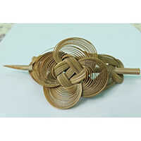 Hair Clip - Modern Design, Multiple Sizes Available, Antique Theme | Elegant Black Finish, Indoor Use