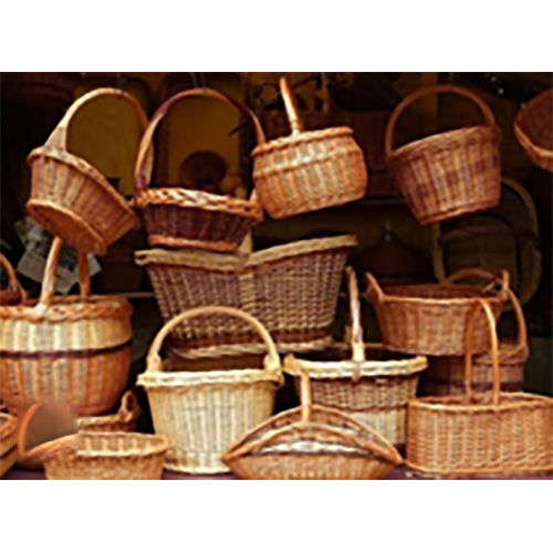 Bamboo Baskets - Color: Brown