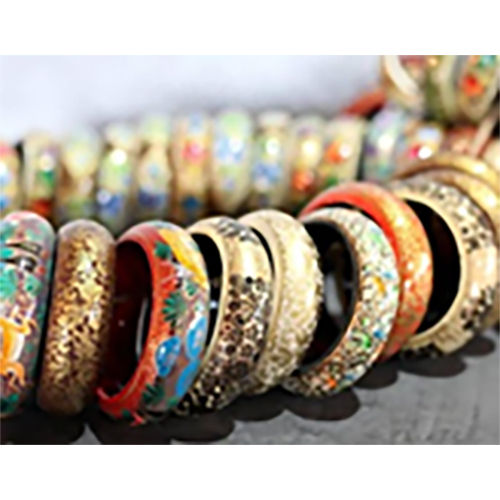 Jaipuri Lakh Bangle - Color: Multicolor