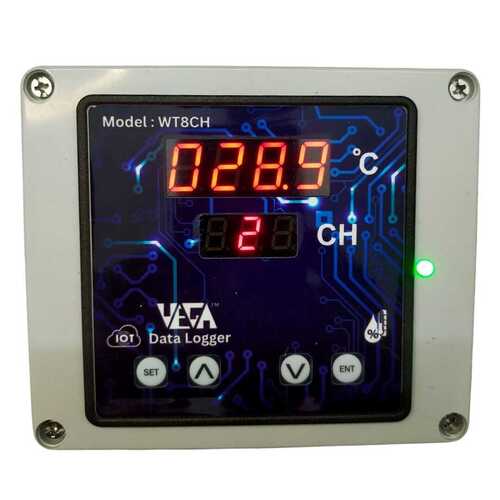 Vega IoT WT8CH 8 Channel Temperature Data Logger WiFi Based,