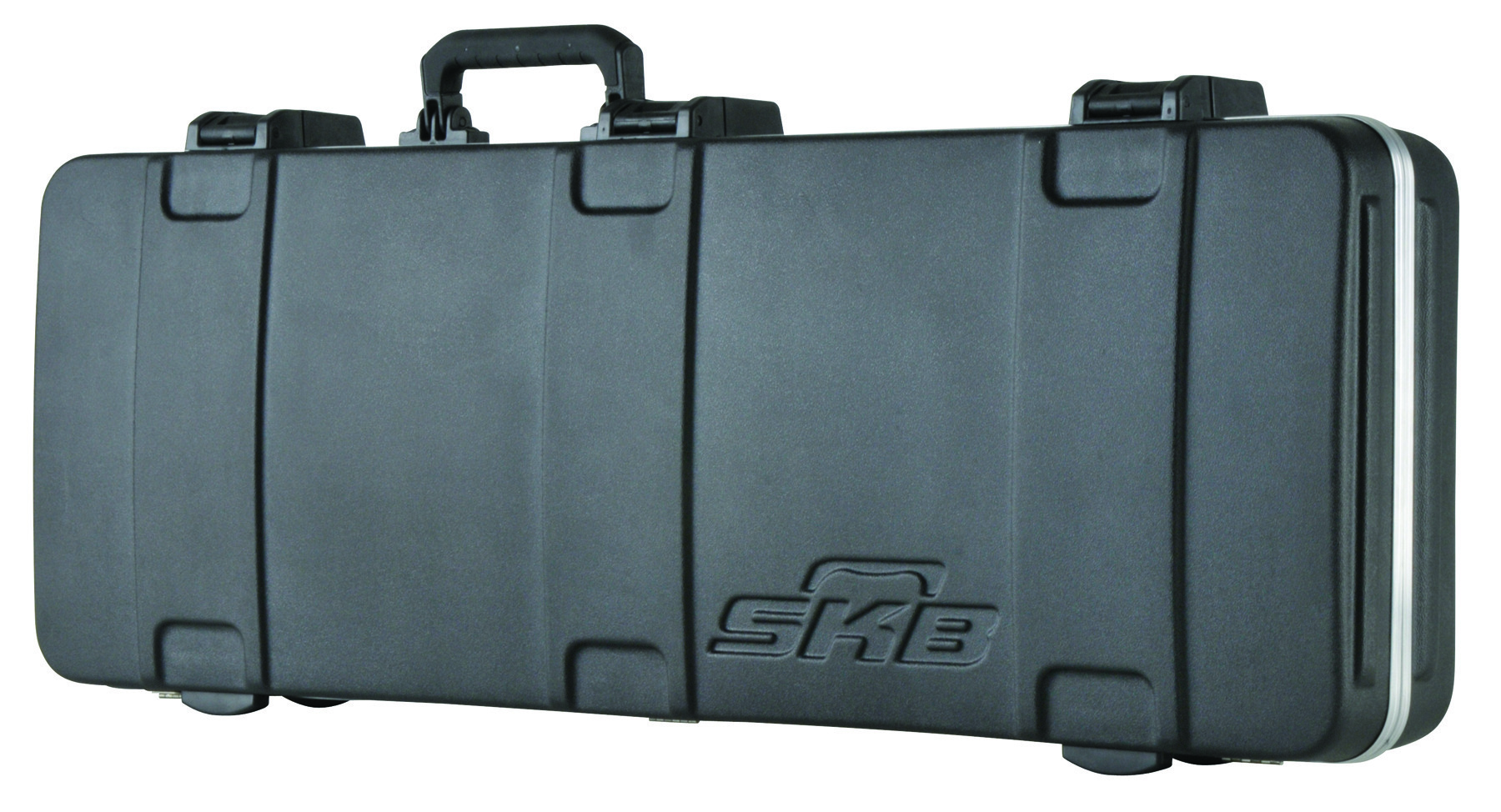 Skb 1skb-66pro - Durable Lightweight Abs Plastic, 38.5x16.75x5.75 Inches | Travel Sentry Approved Locks, Plush Lined Insert, Secure Fit For Strat/tele Guitars