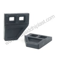 Bed Leg  Left And Right Heavy  | Modular Bed Fitting - Color: Black